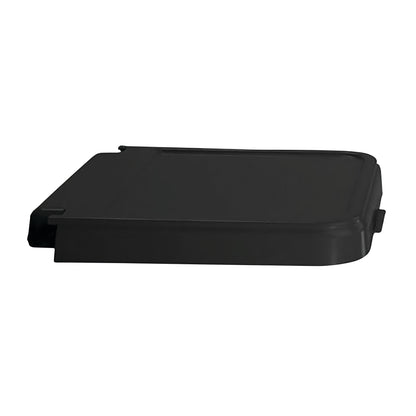 Replacement Hamper Lid for Medium-Duty Hamper, Crack-Resistant ABS, Black
