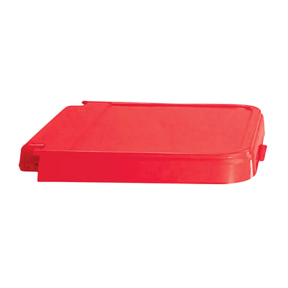 Replacement Hamper Lid for Medium-Duty Hamper, Crack-Resistant ABS, Red