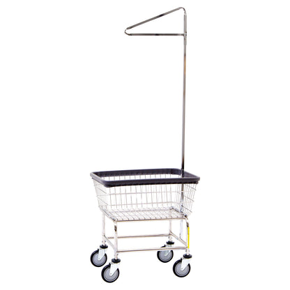 Standard Laundry Cart, With Pole Rack