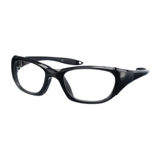 UltraSoft Radiation Protection Eyewear, Plano, Black