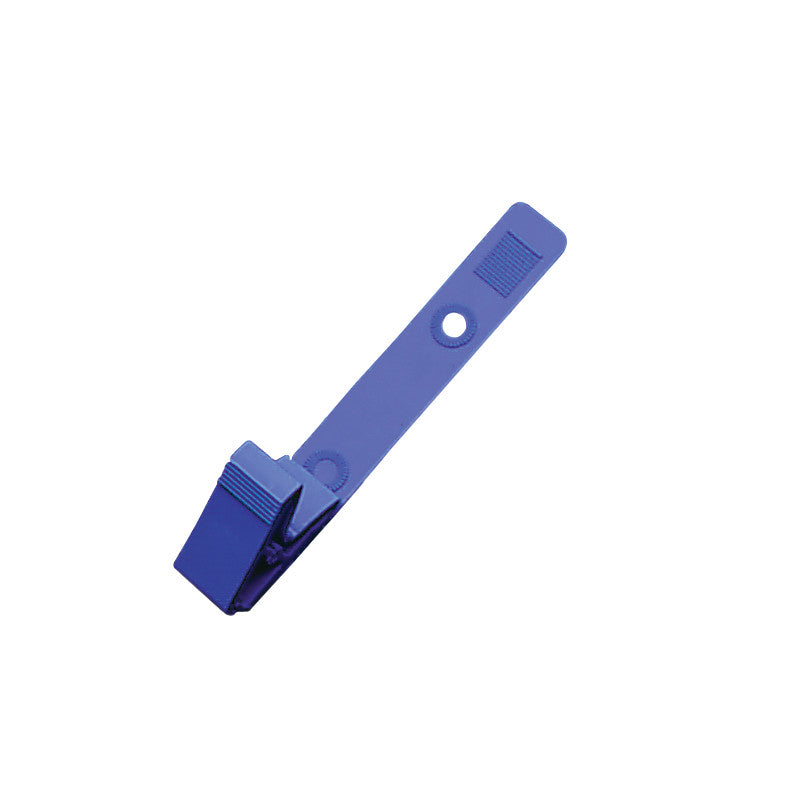 MR-Safe Badge Clip, Blue, 25/Bag
