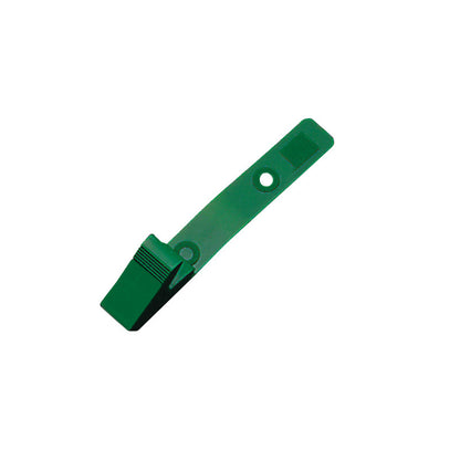 MR-Safe Badge Clip, Green, 25/Bag