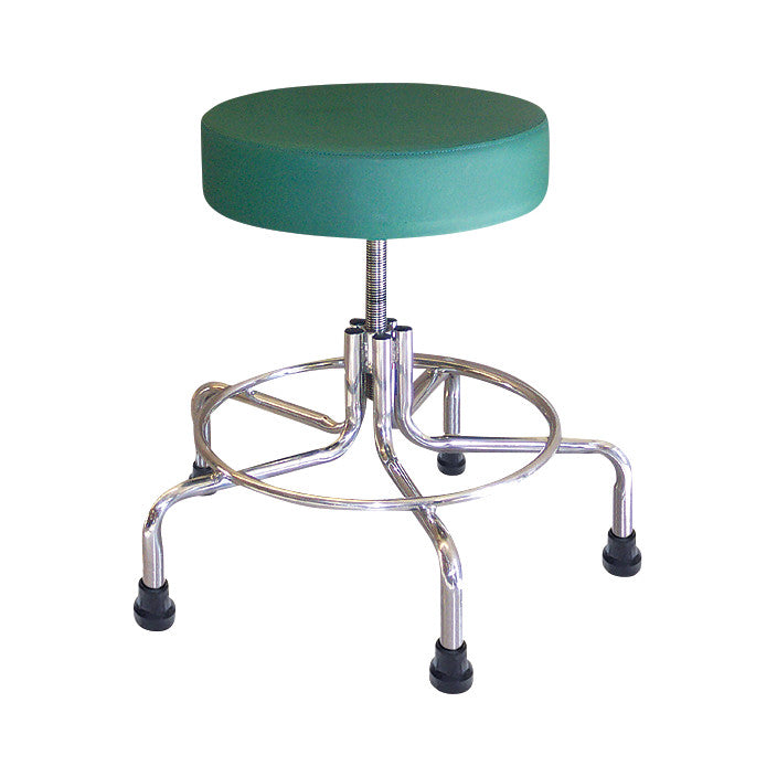 MRI Adjustable Stool, With Rubber Tips, 21"-27"H