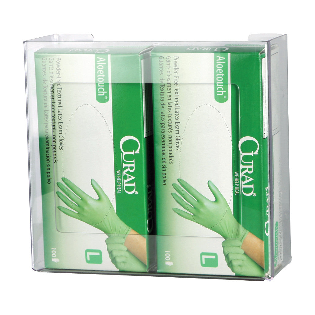 Clear PETG Glove Dispenser, Double, 2/Case