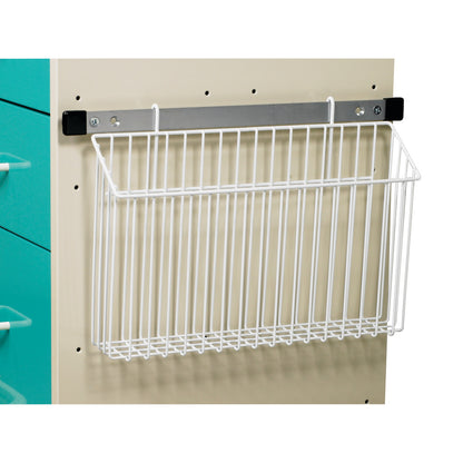 AliMed® Cart Accessory: Wire Basket Chart Holder for Mini/Select/Standard/Wide Series Cart