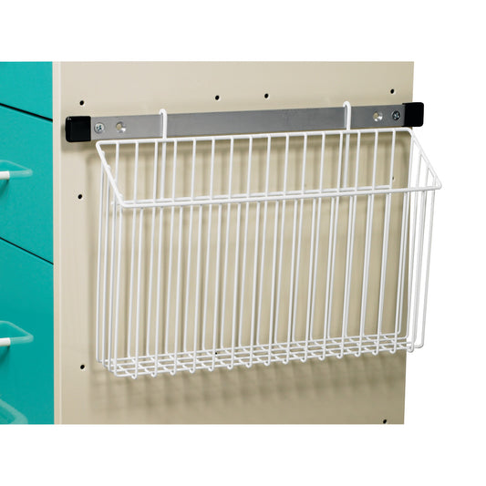AliMed® Cart Accessory: Wire Basket Chart Holder for Mini/Select/Standard/Wide Series Cart