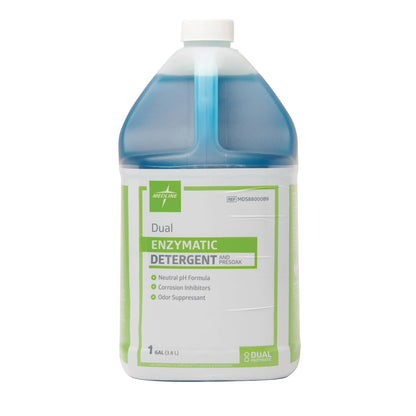 Enzymatic Detergent and Presoak, Dual-Enzyme, 1-Gal. Bottle, 4/Case