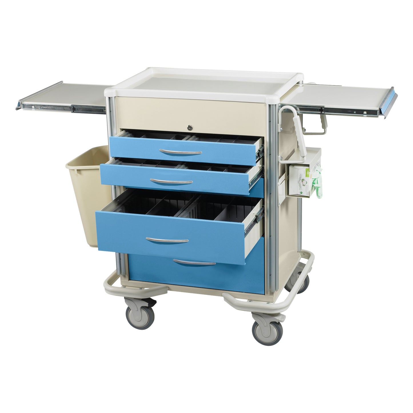 Accessory Package for AliMed Select Series Anesthesia Medical Cart, Basic, 4-Accessory Package