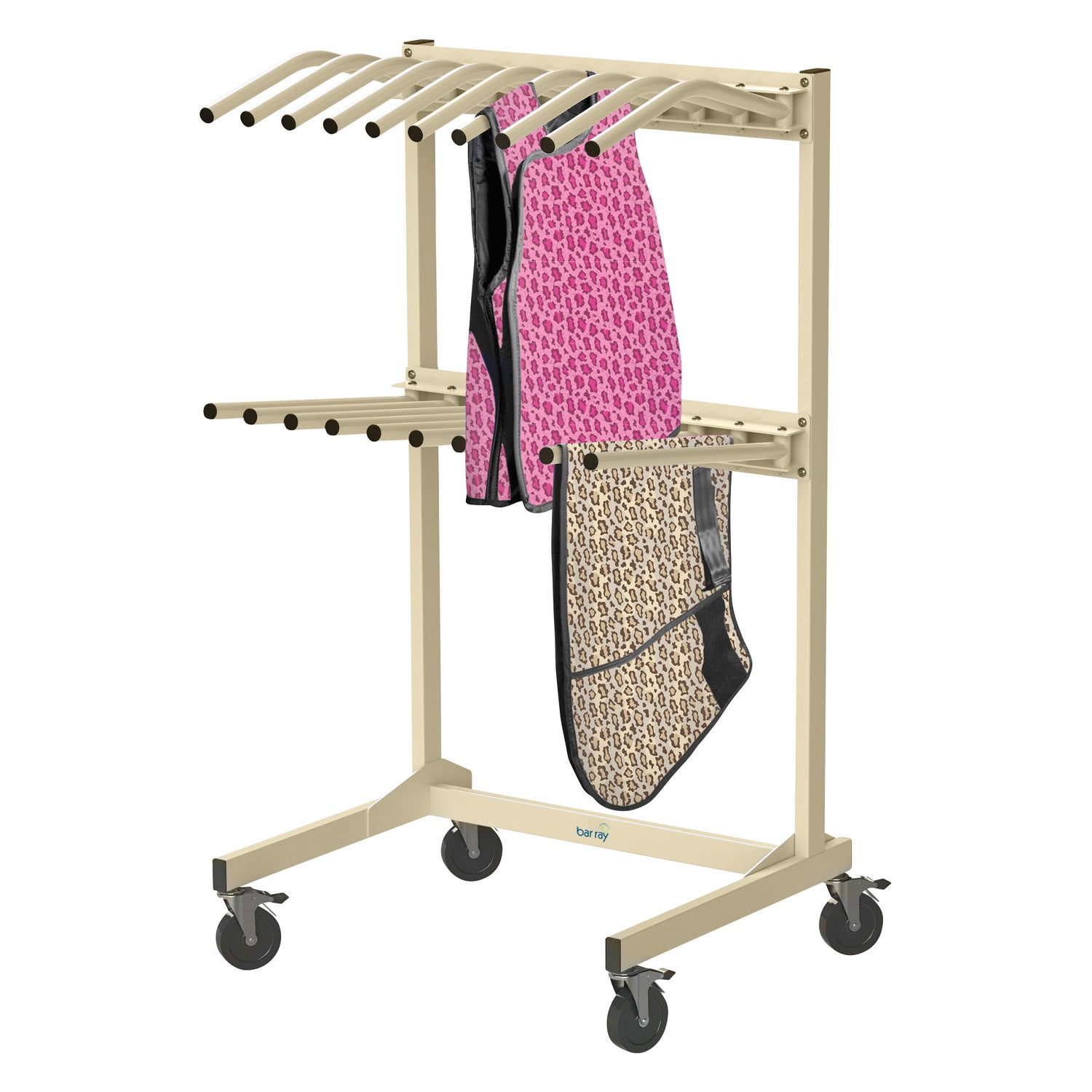 Vest and Skirt Mobile Rack