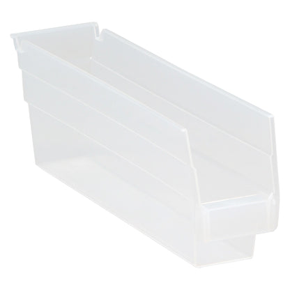 Economy Shelf Bin, 2-3/4"W x 4"H x 11-5/8"D, Clear-View, 36/Case