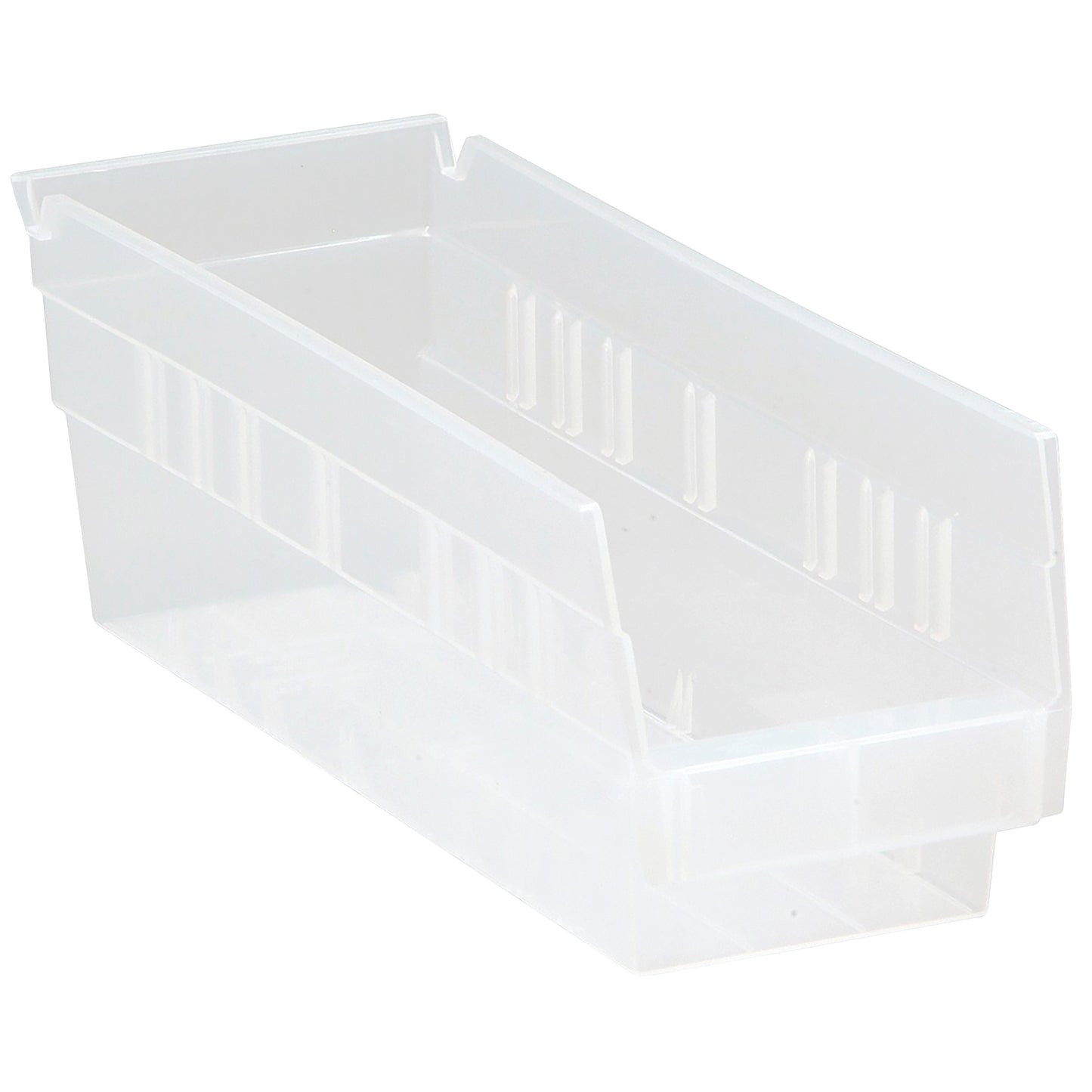 Economy Shelf Bin, 4-1/8"W x 4"H x 11-5/8"D, Clear-View, 36/Case
