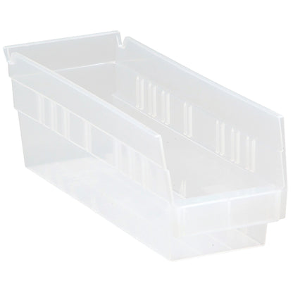 Economy Shelf Bin, 4-1/8"W x 4"H x 11-5/8"D, Clear-View, 36/Case