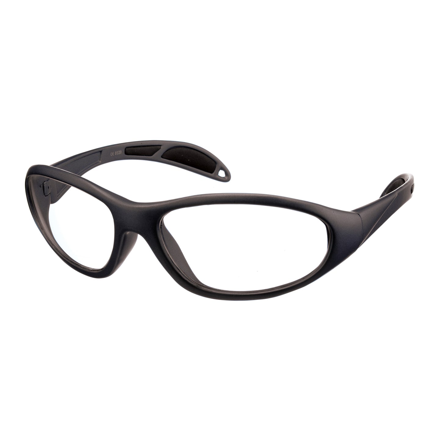Ultralite Wraparound Radiation Protection Glasses, Regular, Plano, Black