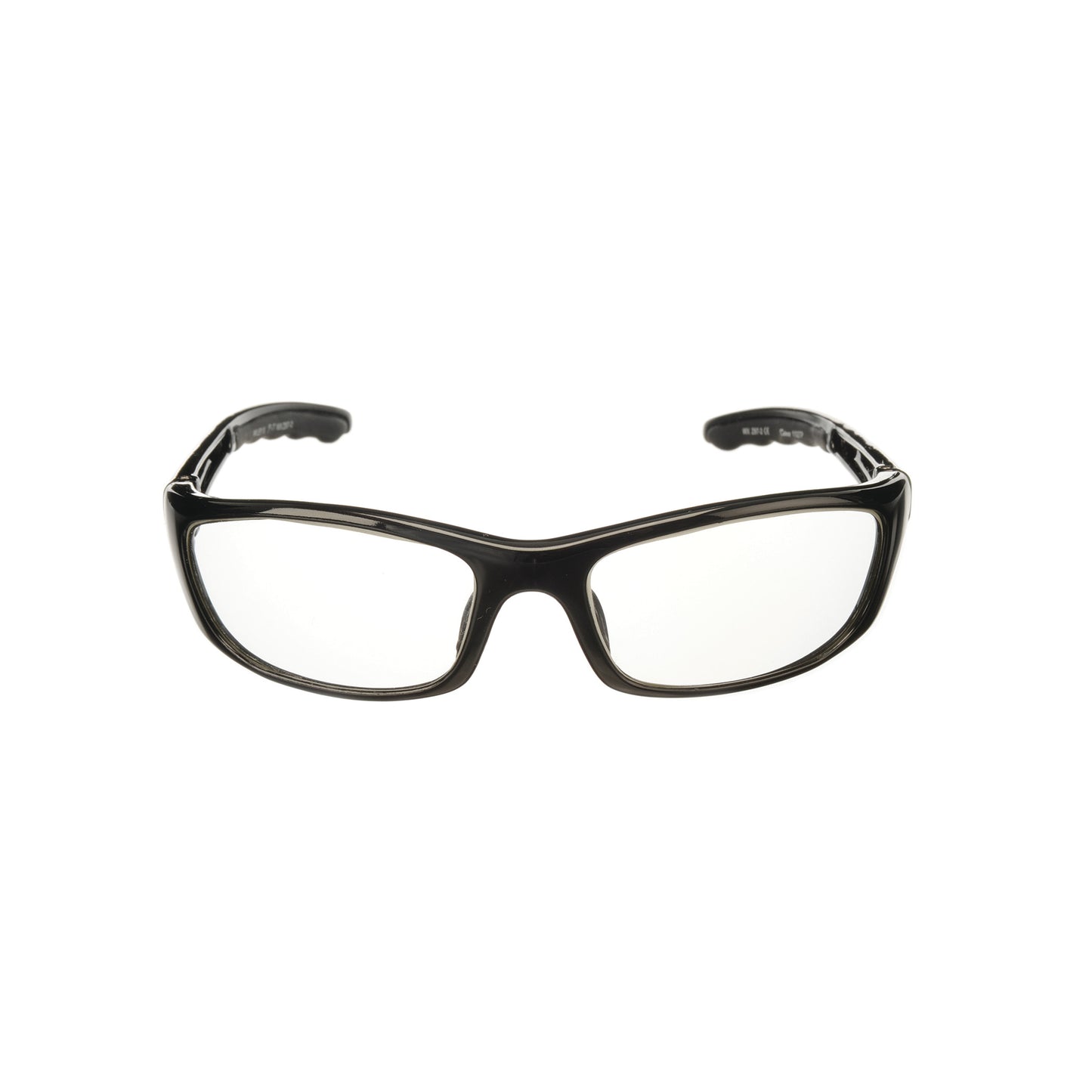 P-17 Wraparound Glasses, Gloss Black