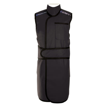 UltraFlex Wrap w/Support Lead-Free Apron, Black, X-Large