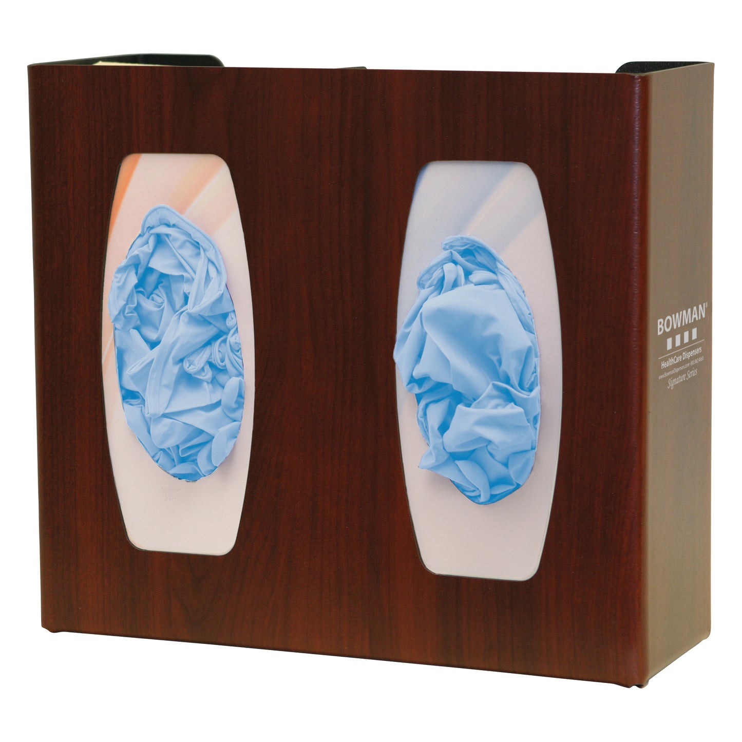 Signature Series Fauxwood Dispenser, Cherry, Double