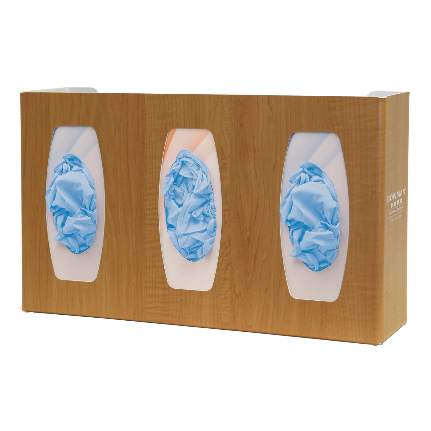 Signature Series Fauxwood Dispenser, Maple, Triple