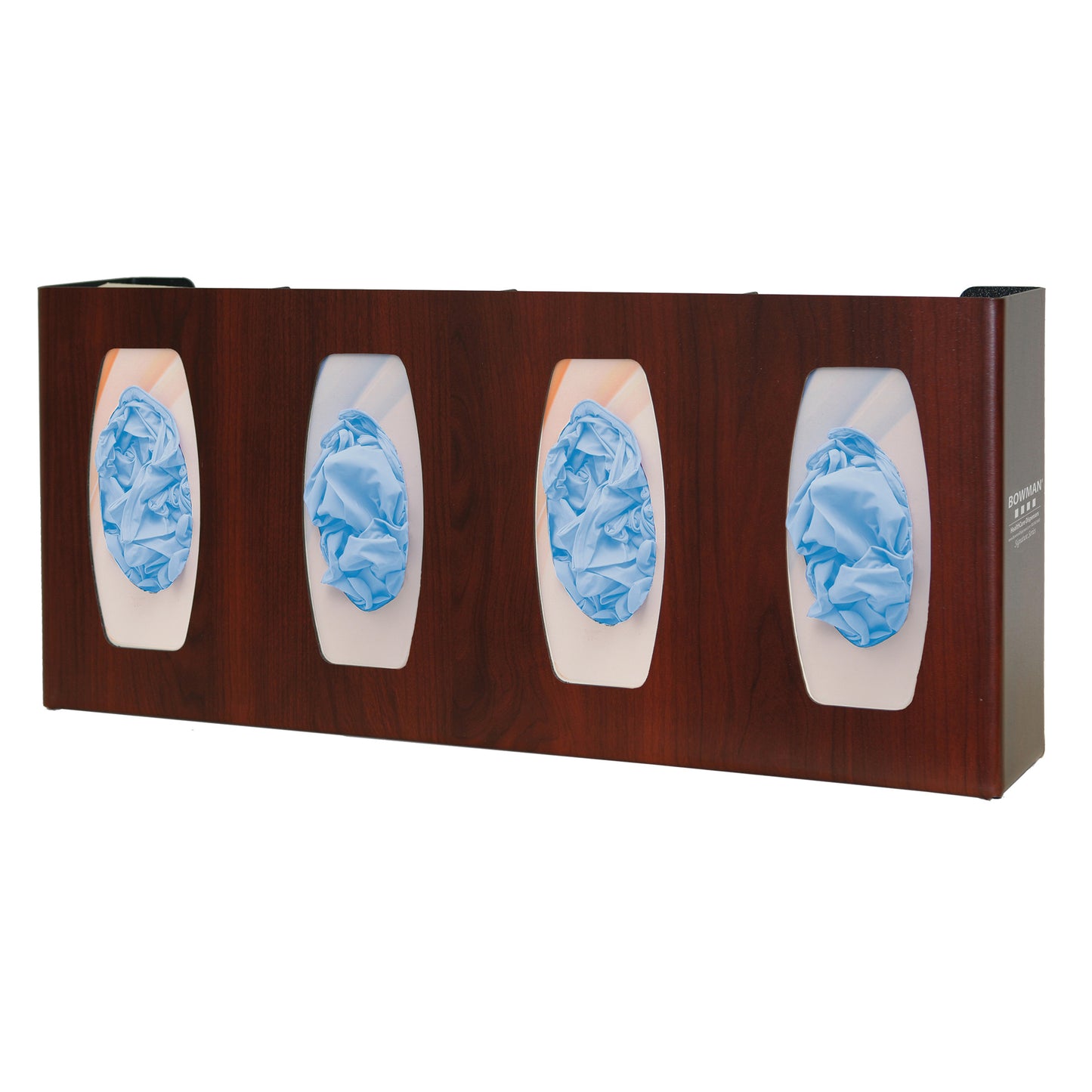 Signature Series Fauxwood Dispenser, Cherry, Quadruple
