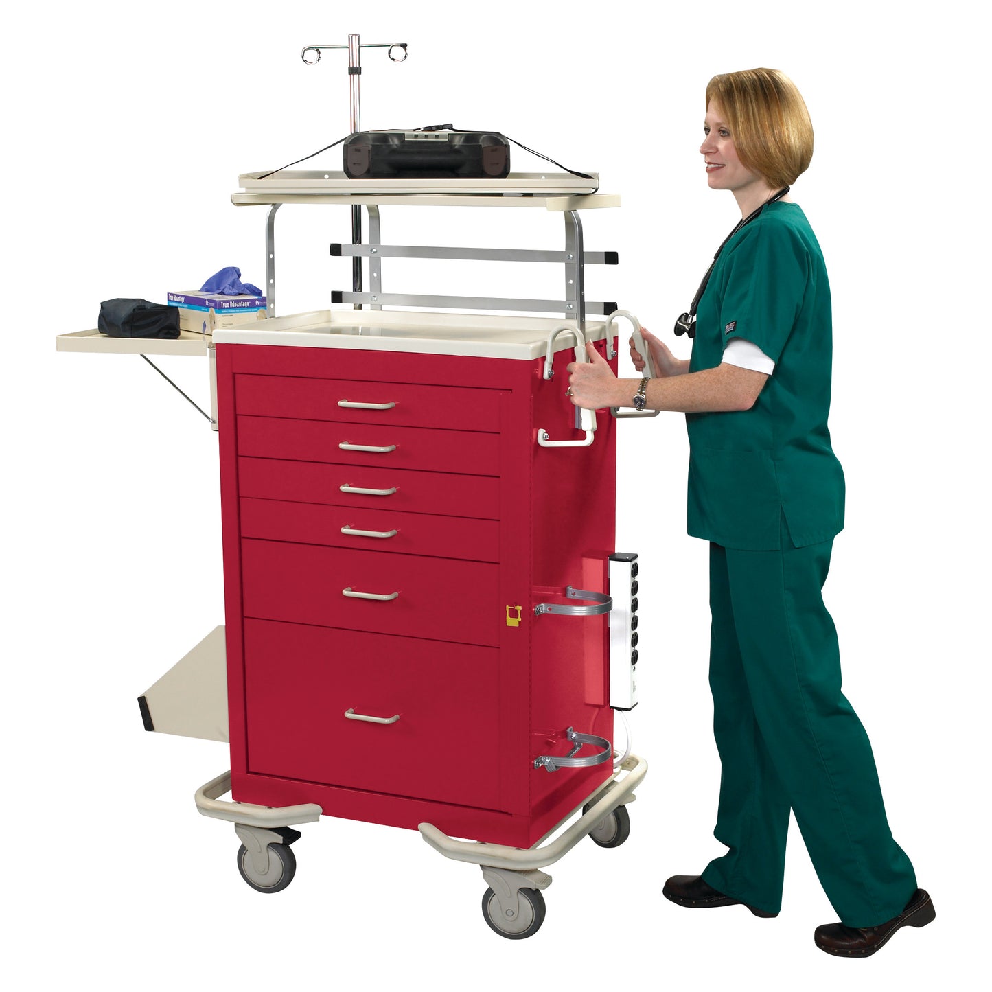 Accessory Packages for AliMed Standard Series Emergency Medical Carts, Elite, 14-Accessory Package