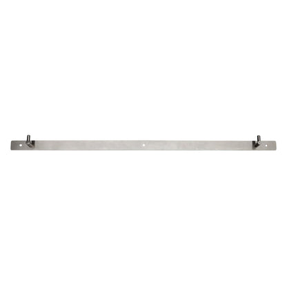 Stainless Steel Patient Shifter Hanger, 26-1/2"W x 1-1/4"H x 1-1/4"D