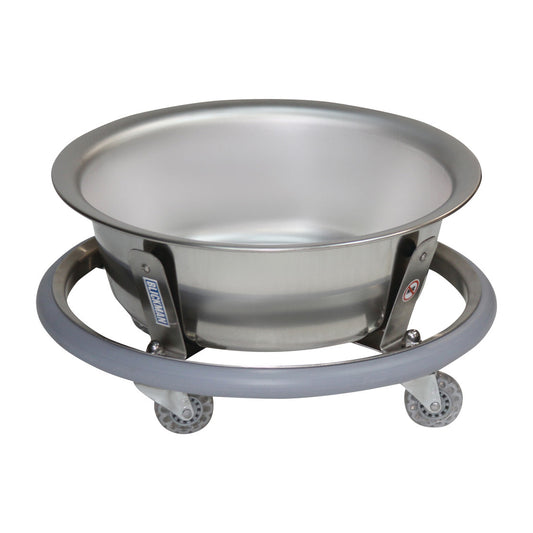 Blickman Stainless Steel Sponge Receptacle with Basin