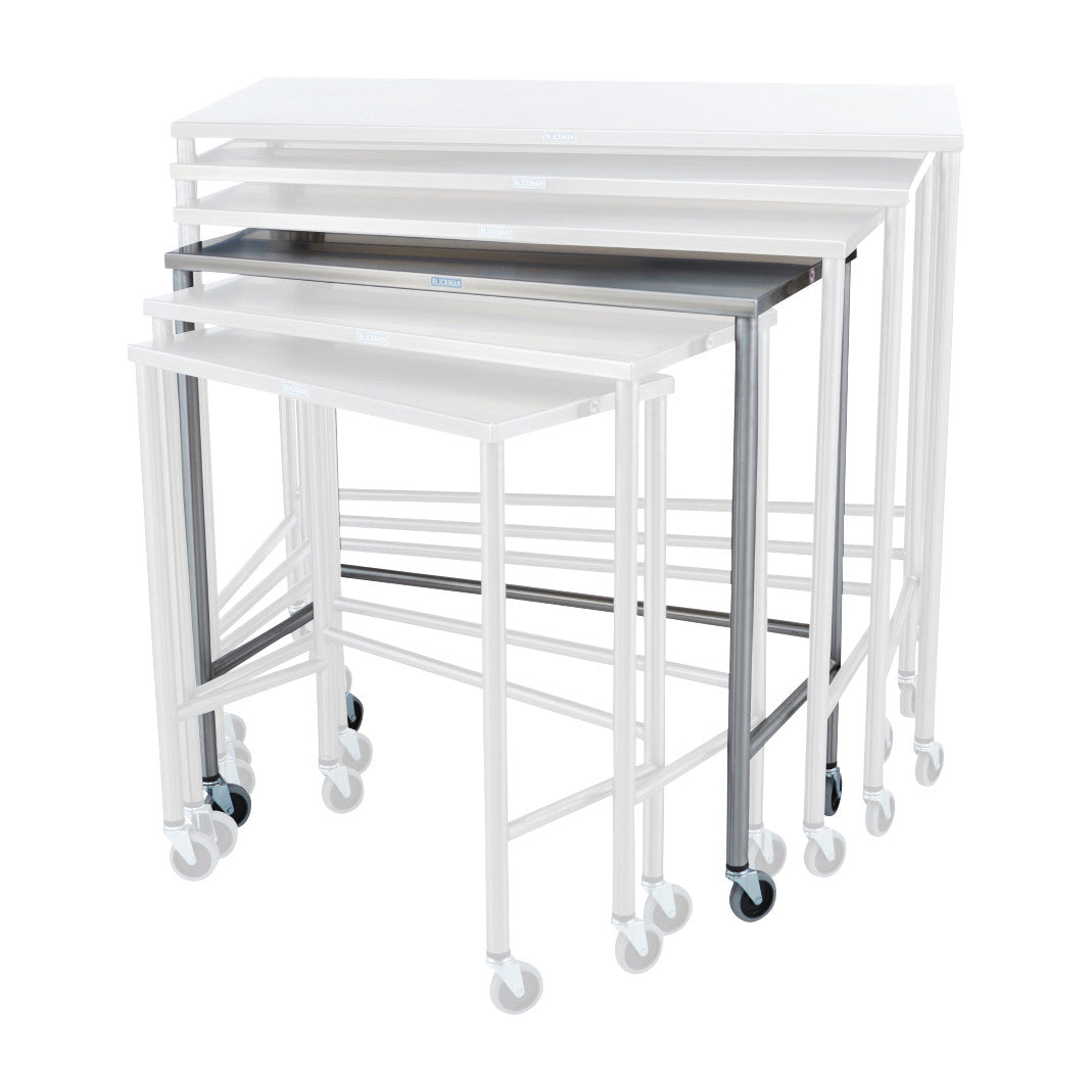 Nested Instrument Table, Fourth, 36"W x 36"H x 18"D