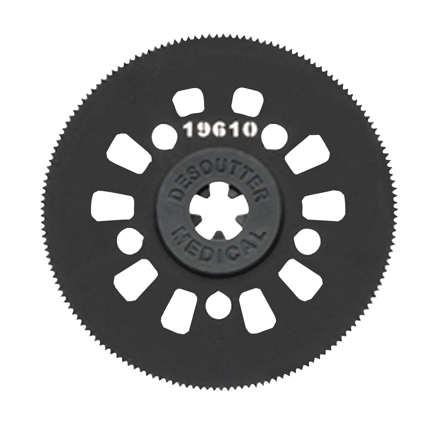 Cast Saw Blade for DeSoutter CleanCast CC7 and CC8 Cast Saw, PTFE, 40 mm Radius Segment