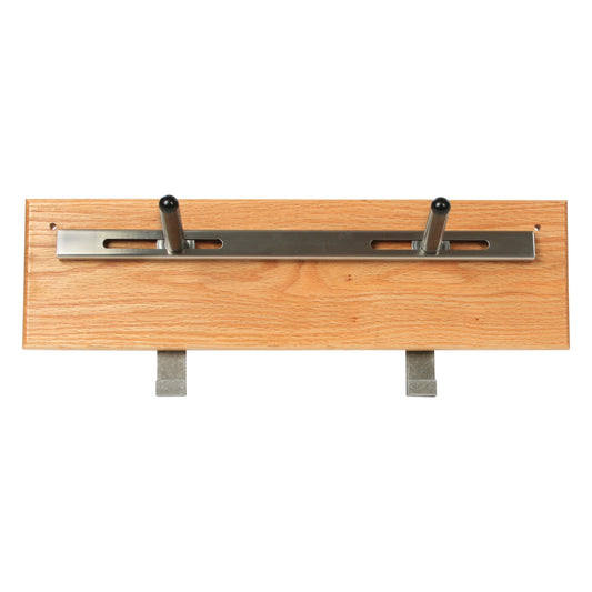 Shifter Storage Wall Hanger, Narrow, 18"W x 5"H x 3/4"D