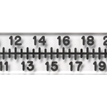 Radiopaque Acrylic Scale, 45 cm L