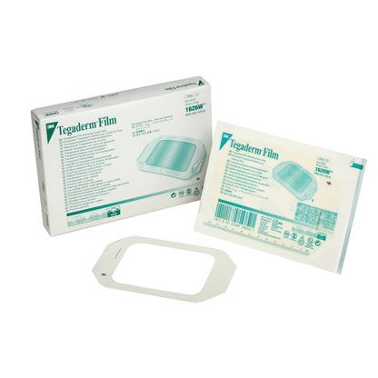 Tegaderm Transparent Dressing, 4"W x 4-3/4"L, 50/Box