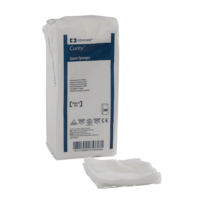 Gauze Sponge, 12-Ply, 3"W x 3"L, 200/Pack