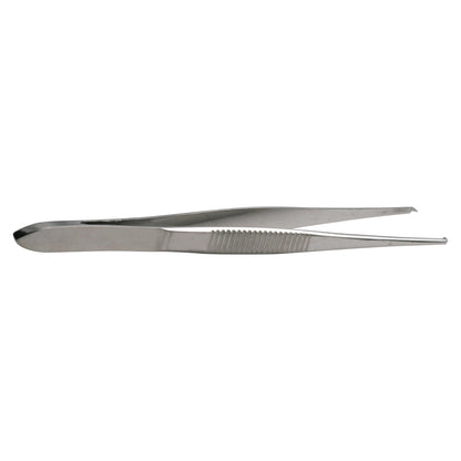 Iris Tissue Forceps, Straight, 0.8 mm, German Steel