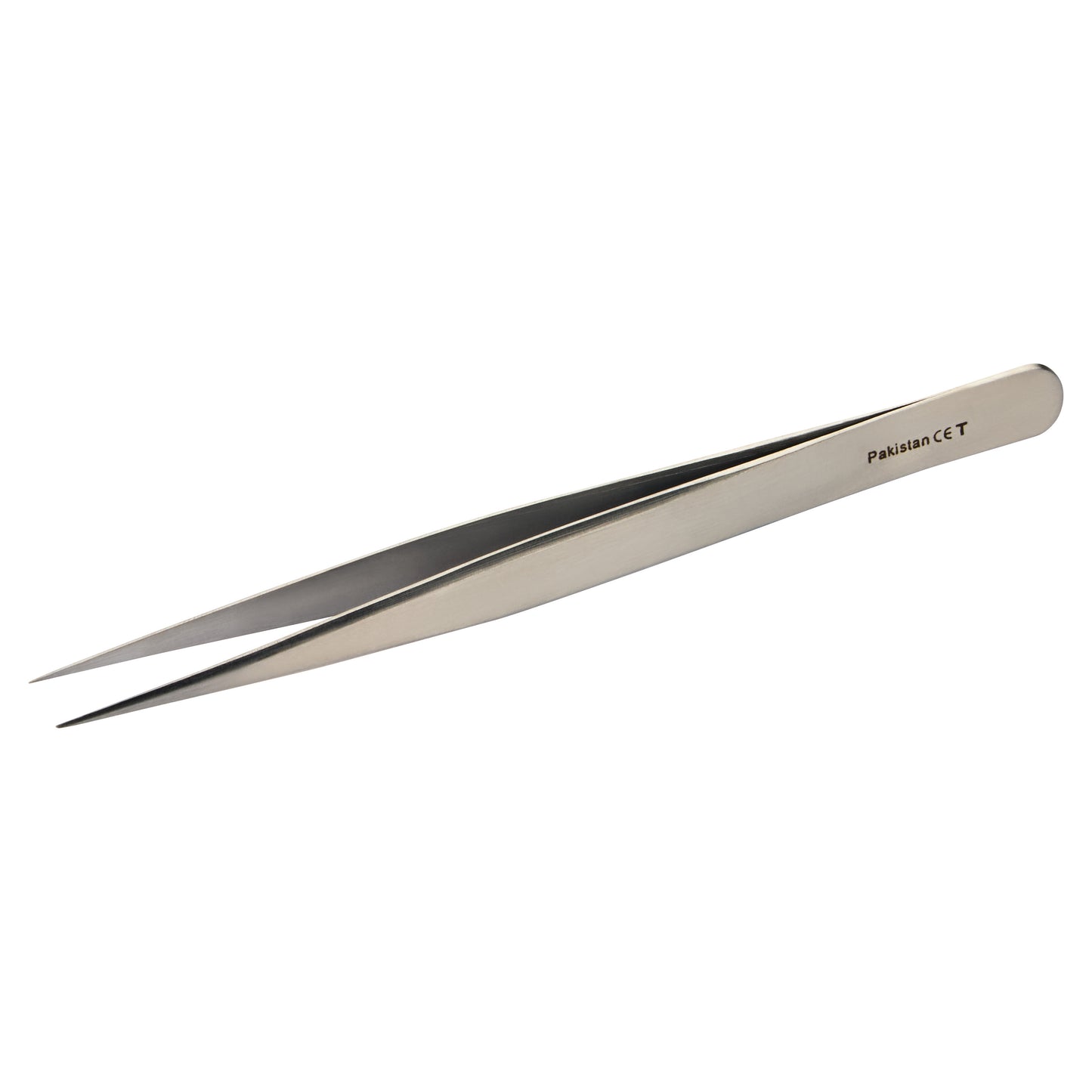 Swiss-Style Tweezer, Style 1, 4-3/4"L, Economy Steel