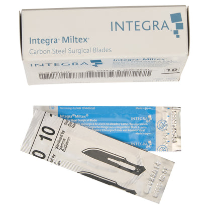 Carbon Steel Blade, No. 10, 4-110, 100/Box