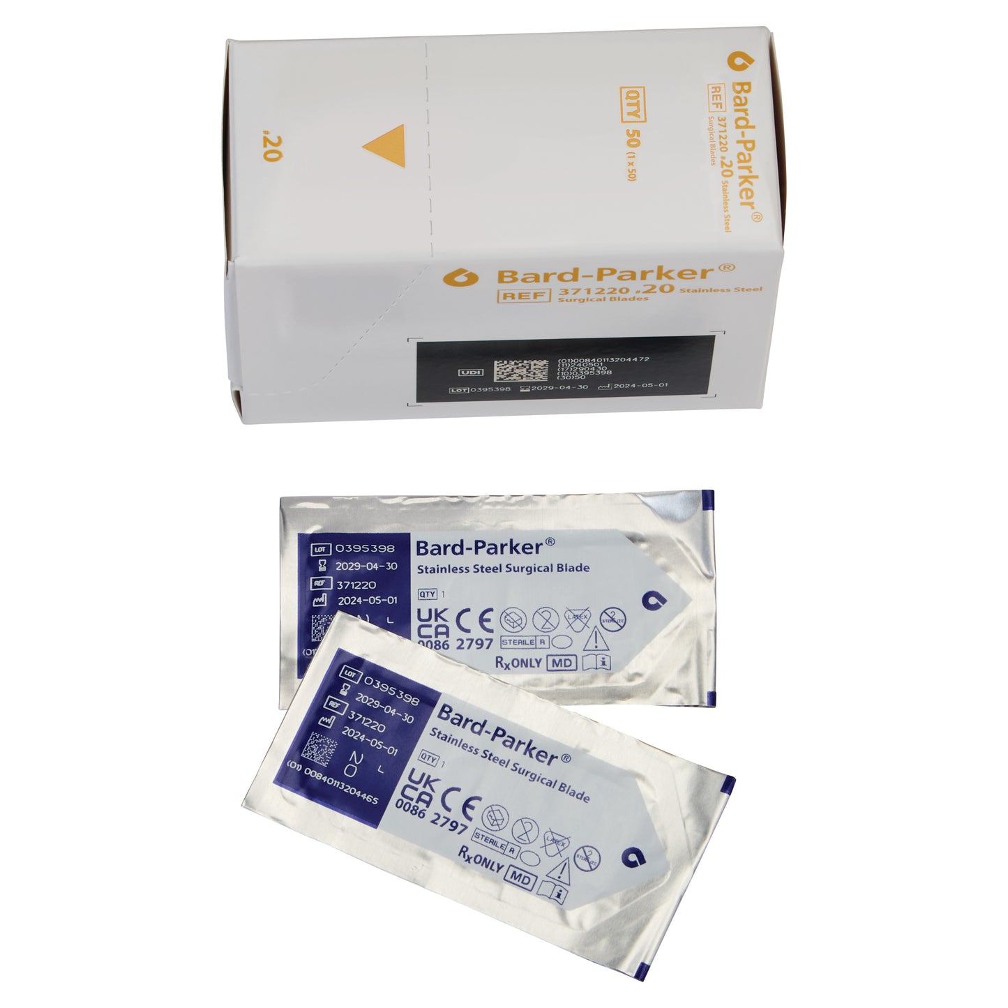 Stainless Steel Scalpel Blade, Size 20