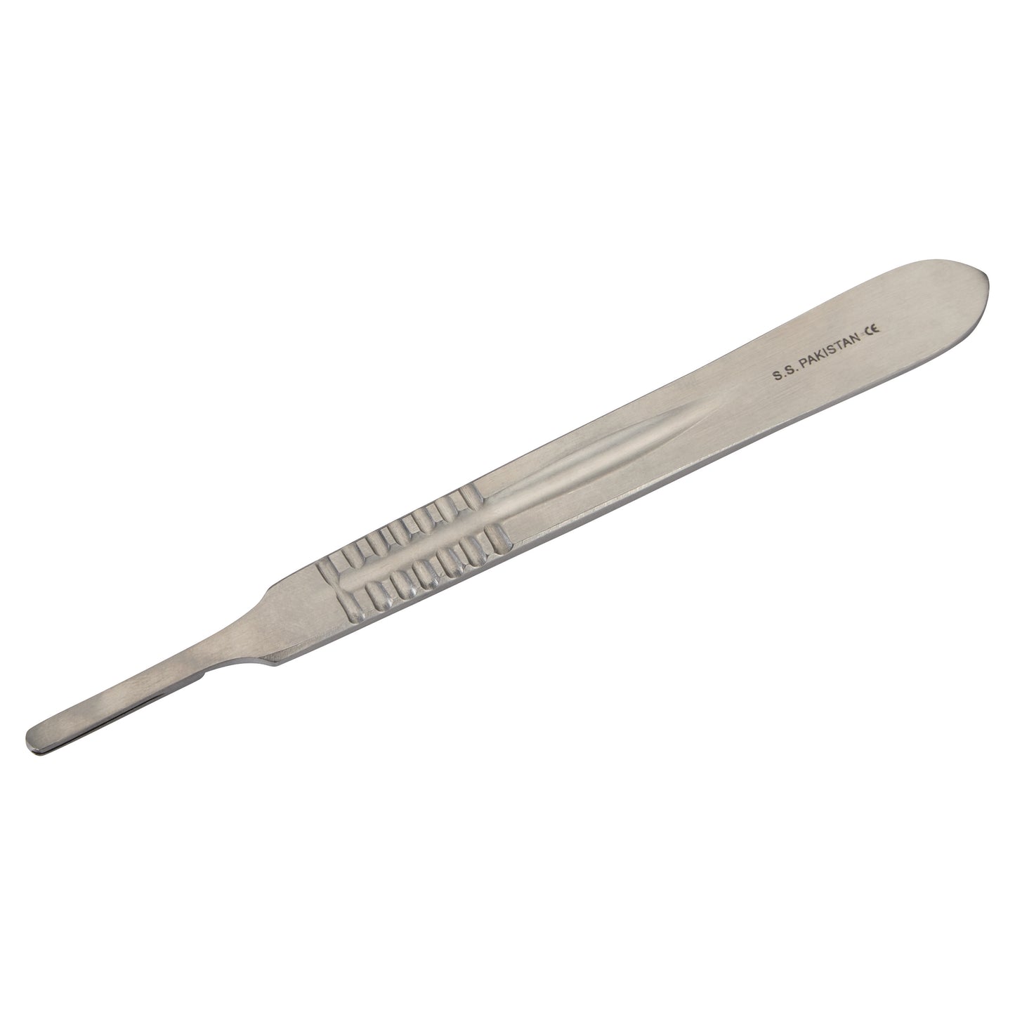 Scalpel Blade Handle, Size 4, Fits Blade Sizes 20-25, Economy Steel