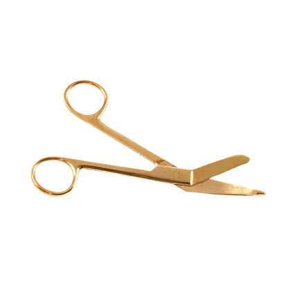 Gold-Plated Lister Bandage Scissors
