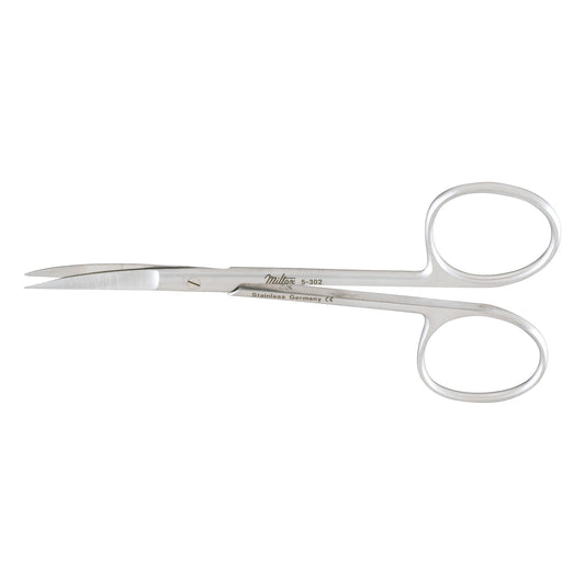 Iris Scissors, 4"L, Curved, Standard Pattern, 5-302