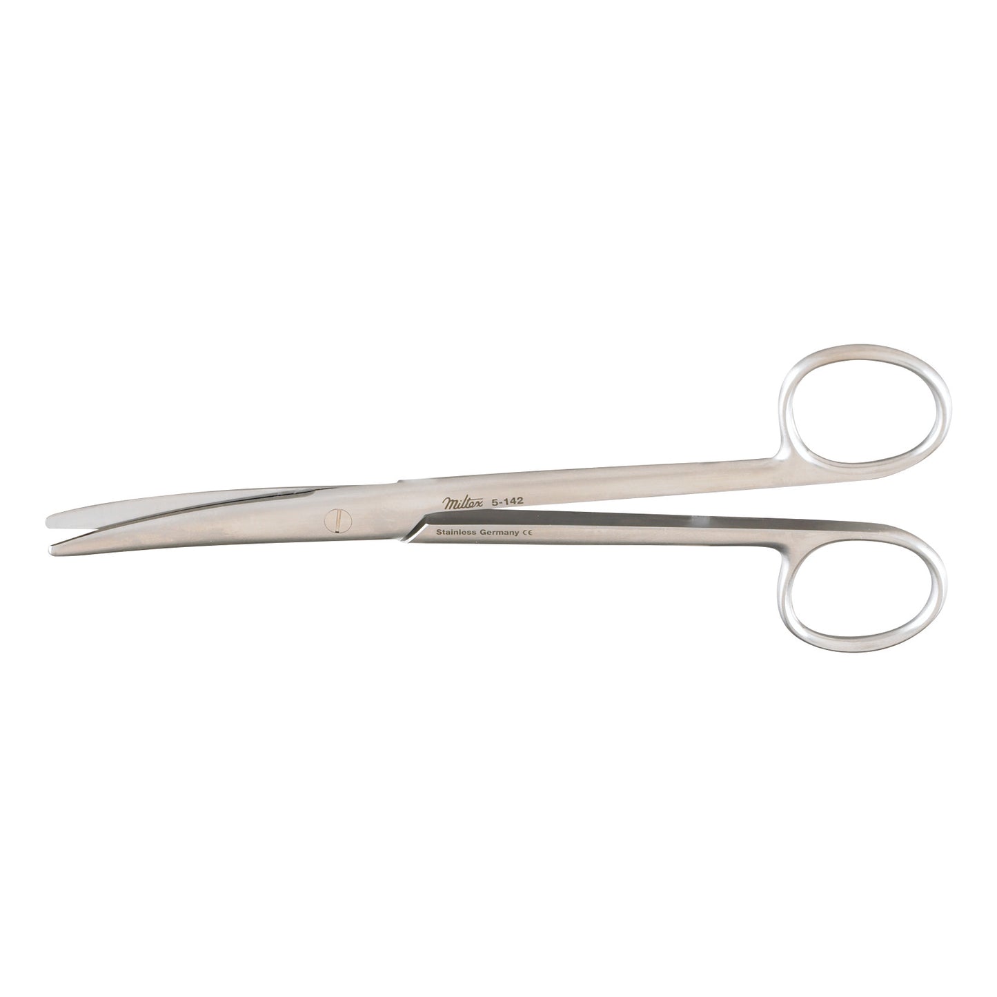 Mayo Dissecting Scissors, 6-3/4"L, Curved, Rounded Blades, 5-142