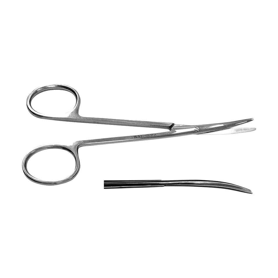 Metzenbaum Scissors, 7-1/2"L, Curved, German