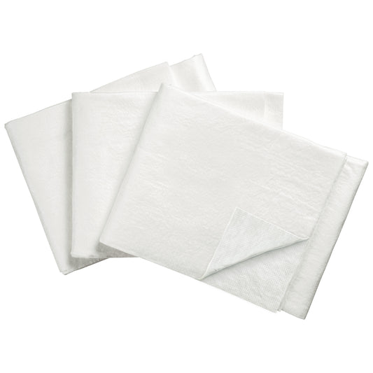 White Absorbent Mat for Emergent Use, 70"W x 28"L, 4.8 Liters, 8/Box
