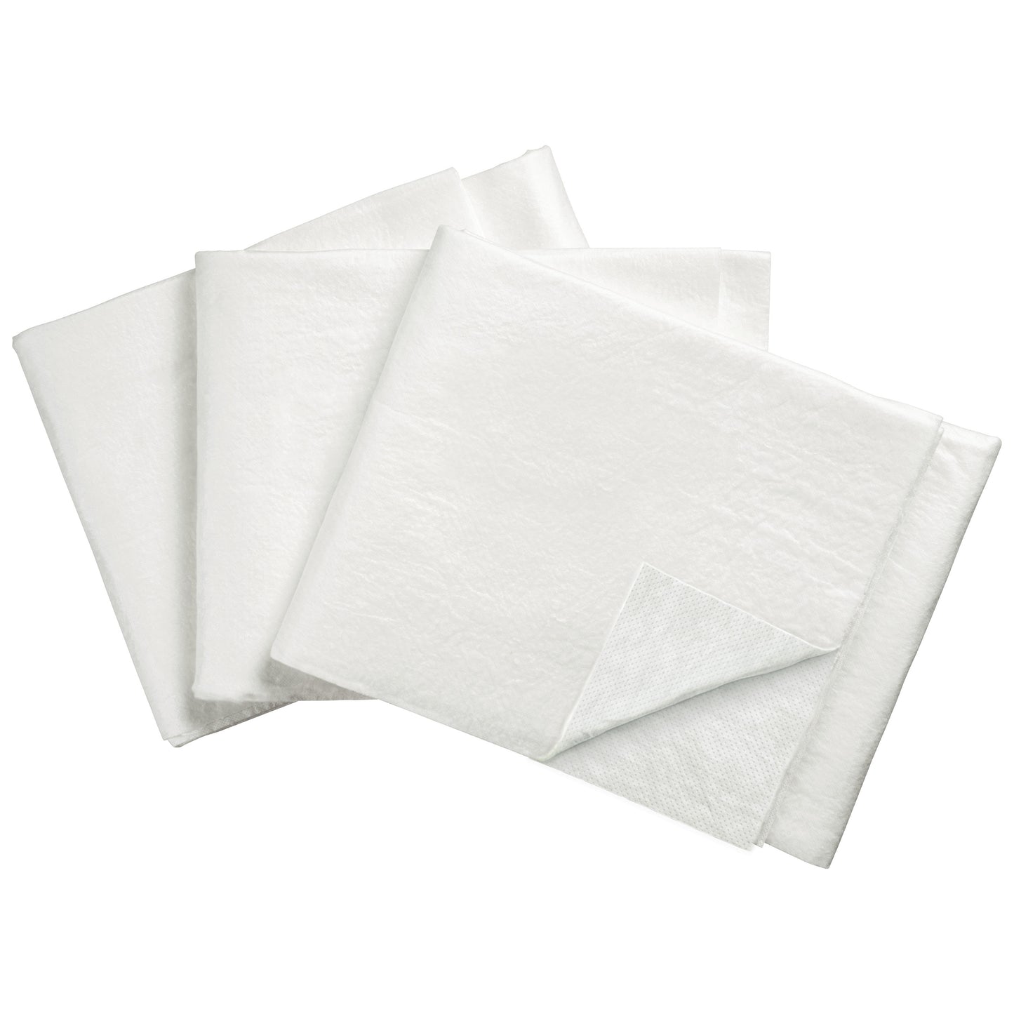 White Absorbent Mat for Emergent Use, 70"W x 28"L, 4.8 Liters, 42 Box/Pallet (8/Box)