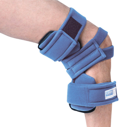 Adult Small Standard Knee Orthosis, Comfyprene Cover, Light Blue