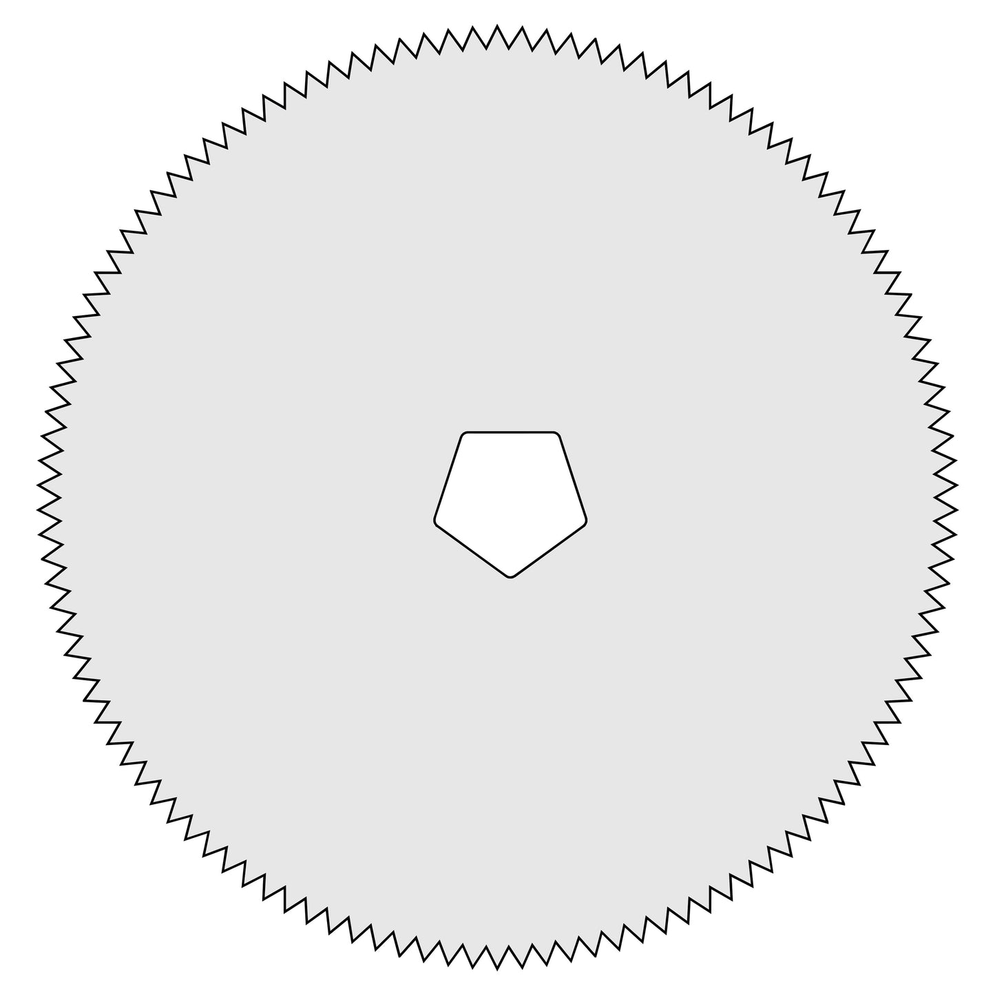 Cast Saw Blade for DeSoutter CleanCast CC4/5/6 and CSB Cast Saw, 64 mm (2-1/2") CIrcular, Stainless Steel, 5/Pack