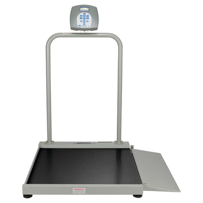 Digital Wheelchair Ramp Scale with Everlock, LBS./KG, Standard