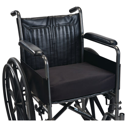 SkiL-Care™ Ultra Gel-Foam Vinyl Wedge Wheelchair Cushion