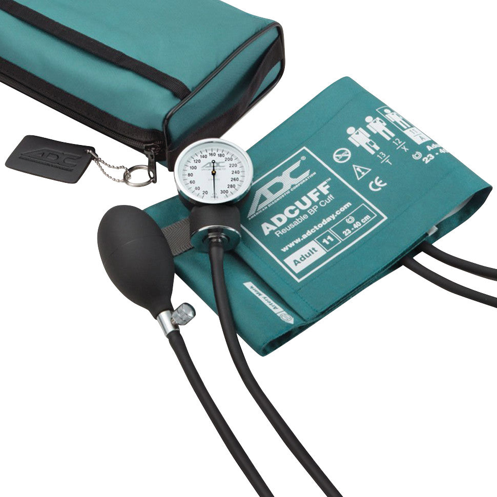 Prosphyg 768 Pocket Aneroid Sphygmomanometers, Teal