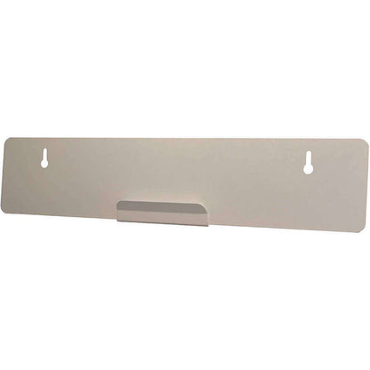 Glass Door Mount for Bowman Isolation Stations, J-Hook, Beige Steel