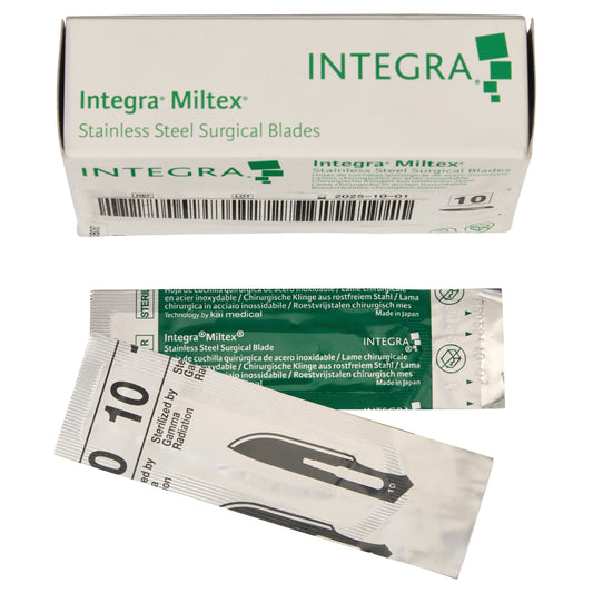Stainless Steel Blade, Size 10, 4-310, 100/Box
