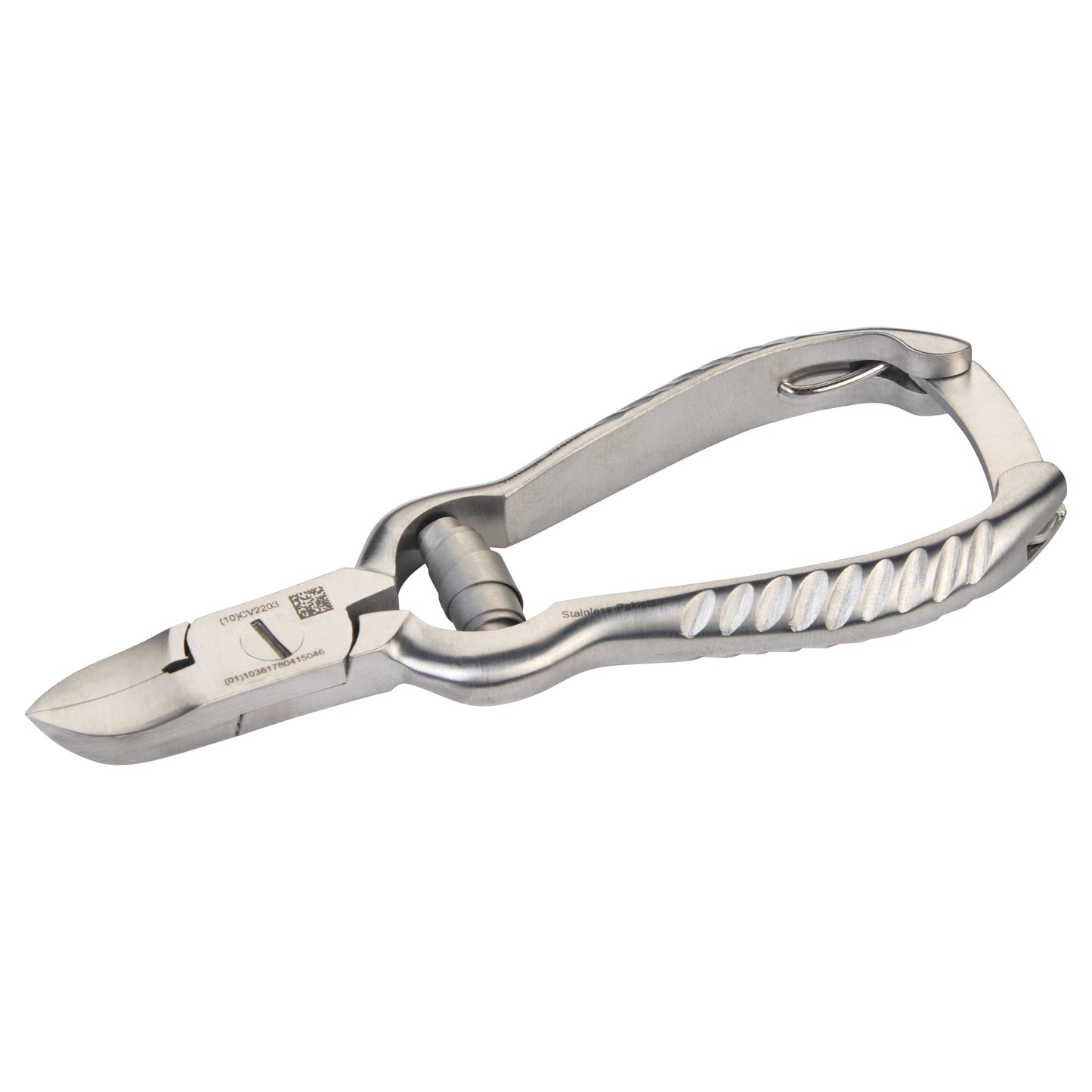 Concave Jaw Nail Nippers, 5-1/2"L, Chrome, 40-205